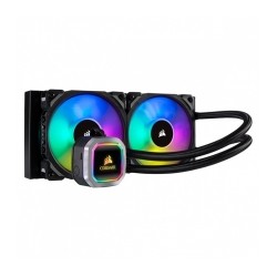 Enfriamiento Liquido Corsair iCUE H100i RGB Platinum, 240mm, Negro, Recertificado - CW-9060039-WW/RF