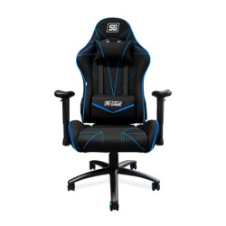 Silla Gamer Vorago Start The Game CGC500-BL, Tela, Reclinable, Negro/Azul
