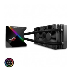 Enfriamiento Liquido Asus ROG Ryujin 240, Pantalla OLED, Aura Sync RGB, 2 Ventiladores Noctua iPPCC 2000 PWM 120mm