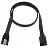 Cable SATA color negro.