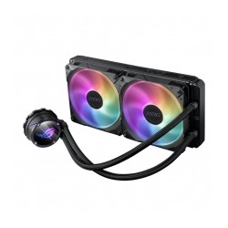 Enfriamiento Liquido Asus ROG Strix LC II 280 ARGB, 280mm, Aura Sync, Compatible con Socket LGA1700