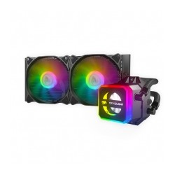 Enfriamiento Liquido Cougar Helor 240 RGB, 2 ventiladores ARGB, 240mm - 35CCL24.0001