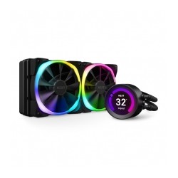 Enfriamiento Liquido NZXT Kraken Z53 240mm con Pantalla LCD, 2 Ventiladores Aer RGB - RL-KRZ53-R1