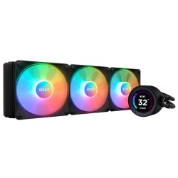 Enfriamiento Liquido NZXT Kraken Elite 360 RGB Negro , 360mm, 3 Ventiladores RGB - RL-KR36E-B1