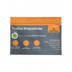 Toallas Limpiadoras de Pantallas Perfect Choice, 20 pzas - PC-030270